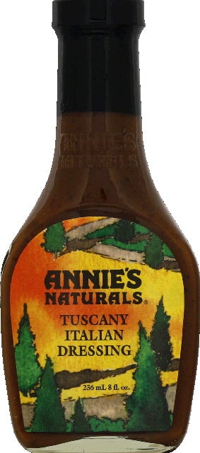 ANNIES HOMEGROWN, DRSSNG NTRL VNGRT TUSCNY, 8 OZ, (Pack of 6)