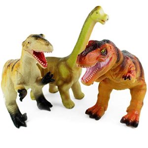 Boley 3 Pack Monster Jumbo 12 Dinosaur Set - Great For Young Kids, Children, Toddlers - Dinosaur Toy Playset Great As Kids Dinosaurs Toys, Dinosaur Party Favors, And Dinosaur Party Supplies!