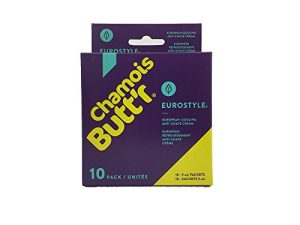 Chamois Butt'r Eurostyle Anti-Chafe Cream, 10-pack of 9mL packets
