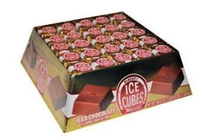 Albert's Chocolate Ice Cubes 100 Count Tray