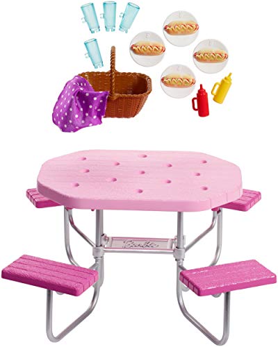 Barbie Picnic Table Playset