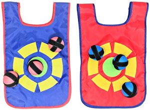 Best Dodgeball Game Set For Kids With 2 Velcro Vests And 6 Dodge Balls, Great Indoor And Outside Dodge Tag Game, Fun Activities For Children To Play, Gift For Boys And Girls 6+ Years