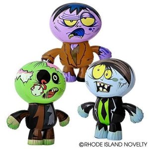 5Star-Td Set Of 3 Crazy Inflatable Zombies (24) Party Decor/Favor Toy