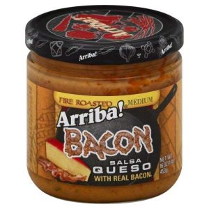 Arriba, Salsa Bacon Queso, 16 Oz, (Pack Of 6)