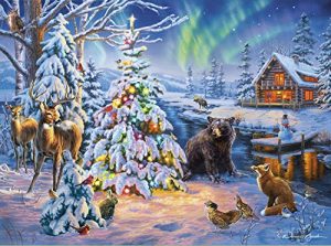 Buffalo Games - Darrell Bush - Woodland Christmas - 1000 Piece Jigsaw Puzzle
