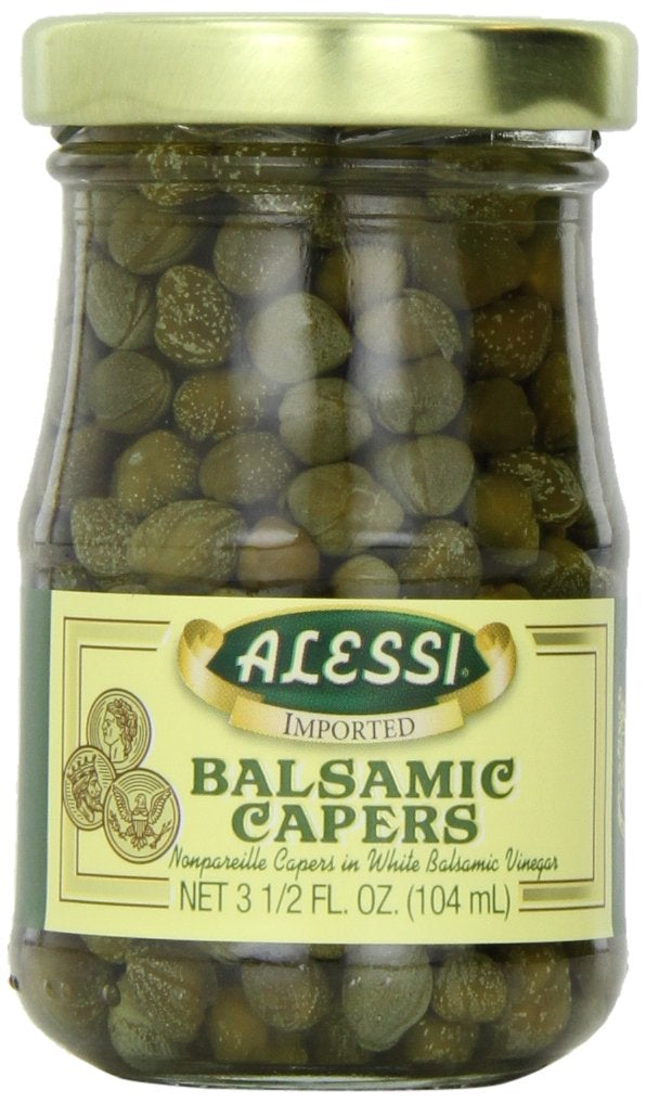 ALESSI, CAPER BALSAMIC VINEGAR, 3.5 OZ, (Pack of 6)