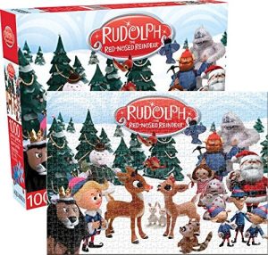 Aquarius Rudolph The Red Nosed Reindeer 1000 Piece Jigsaw Puzzle