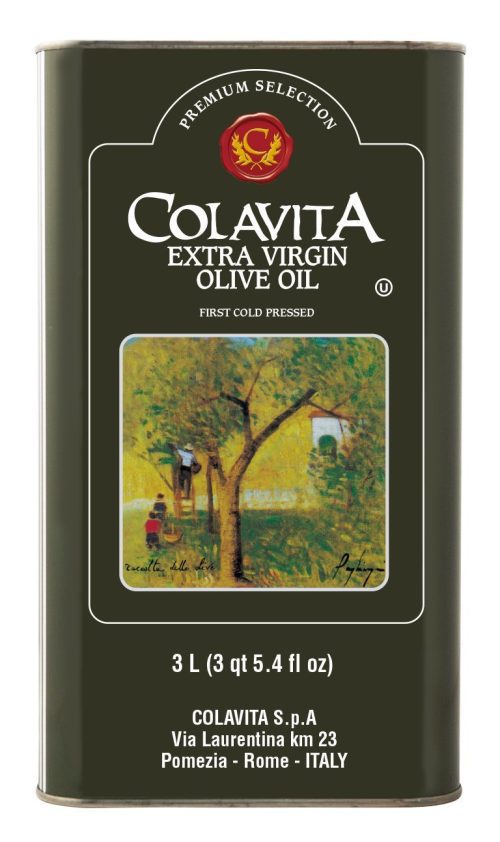COLAVITA, OIL OLIVE XVRGN 3LITER TIN, 102 OZ, (Pack of 4)