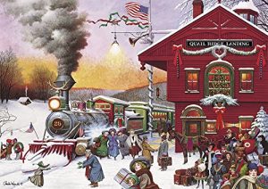 Buffalo Games - Charles Wysocki - Whistle Stop Christmas - 500 Piece Jigsaw Puzzle