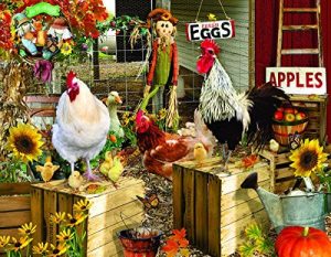 Chickens On The Farm 1000+ Piece Jigsaw Puzzle By Sunsout
