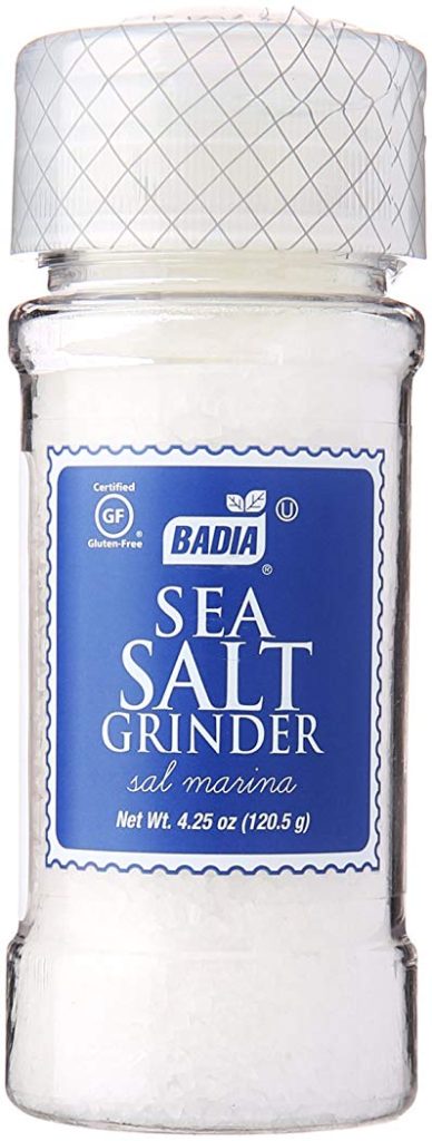 Badia, Grinder Salt, 4.25 Oz, (Pack Of 12)