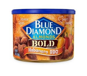 Blue Diamond, Almond Habanero Bbq, 6 Oz, (Pack Of 12)