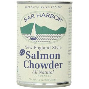 Bar Harbor, Soup Chwdr Salmon New Eng, 15 Oz, (Pack Of 6)