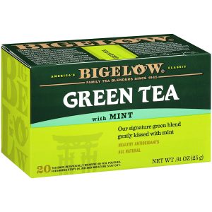 BIGELOW, TEA GRN MINT, 20 BG, (Pack of 6)