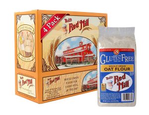 BOBS RED MILL, FLOUR GF OAT WHL, 22 OZ, (Pack of 4)