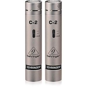 Behringer C-2 Studio Condenser Microphones, Matched Pair