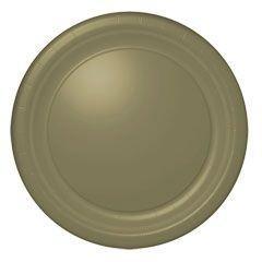 10 1/2 Gold Paper Plates 20 Per Pack