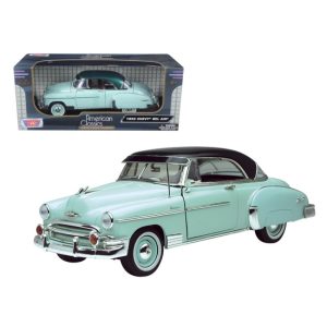 1950 Chevrolet Bel Air Green 1/18 Diecast Model Car by Motormax