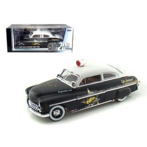 1949 Mercury Coupe Rat Rod Police 20th Anniversary of American Muscle Edition Limited Edition 1 of 700 Produced Worldwide 1/18 Diecast Model Car by Autoworld