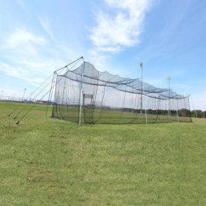 Cimarron 40x12x10 24 Rookie Batting Cage and Cable Frame