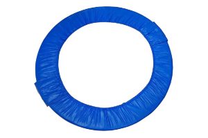 40 Mini Round Foldable Replacement Trampoline Safety Pad (Spring Cover) for 6 Legs - Blue