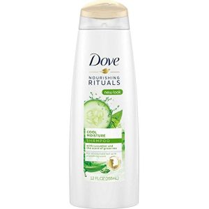 Dove Cool Moisture Shampoo, Cucumber & Green Tea 12 oz