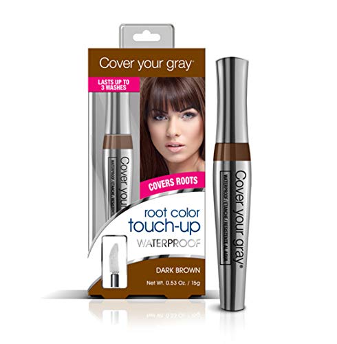 Cover Your Gray Waterproof Root Touch-Up - Dark Brown, 0.53 Ounce