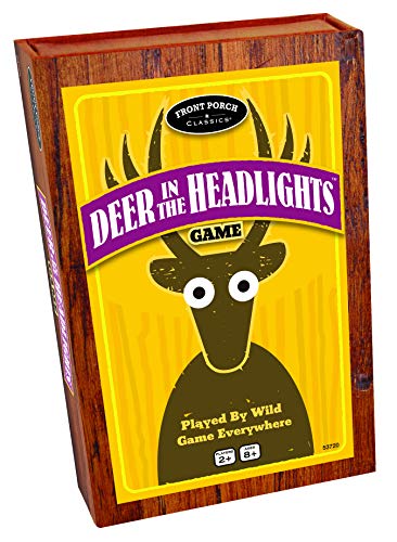 Deer In The Headlights The Card & Dice Game played by Wild Game Everywhere for Ages 5 and Up