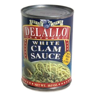 Delallo, Clam Sauce White, 10.5 Oz, (Pack Of 12)
