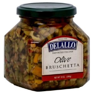 Delallo, Bruschetta Olive, 10 Oz, (Pack Of 6)