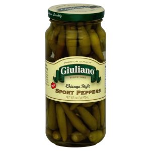 Giuliano, Pepper Sport Chicago Style, 16 Oz, (Pack Of 6)