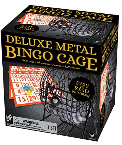 Deluxe Wire Cage Bingo Set (Styles Will Vary)