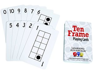 Learning Advantage Ten Frames Playing Cards