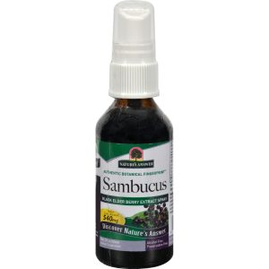Natures Answer Sambucus nigra Black Elder Berry Extract Spray - 2 fl oz